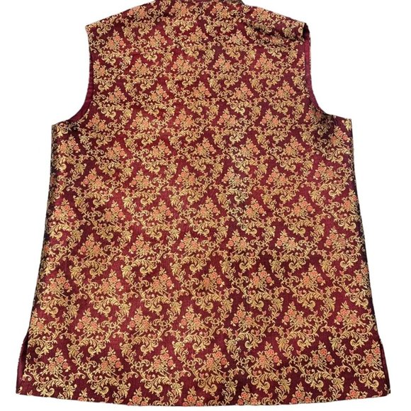 Men's Suit Vest - Luxury Embroidered - Picture 5 of 7